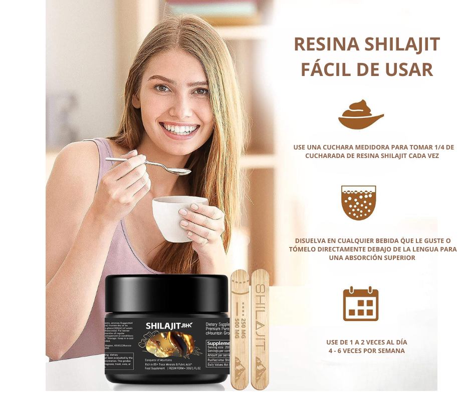 SHILAJIT - Energía Ancestral Shilajit