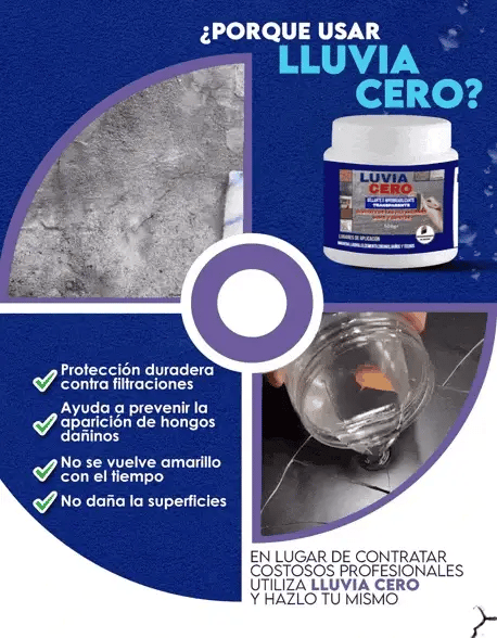 2x1 Lluvia cero ® Sellador impermeabilizante💦