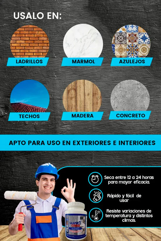 2x1 Lluvia cero ® Sellador impermeabilizante💦