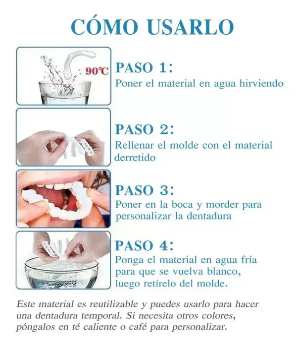 🦷 CARILLAS DENTALES - Descubre el poder de una sonrisa blanca + 3 REGALOS
