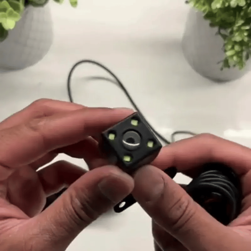 Cámara HD 1080P 3 en 1: Frontal, Trasera e Interior