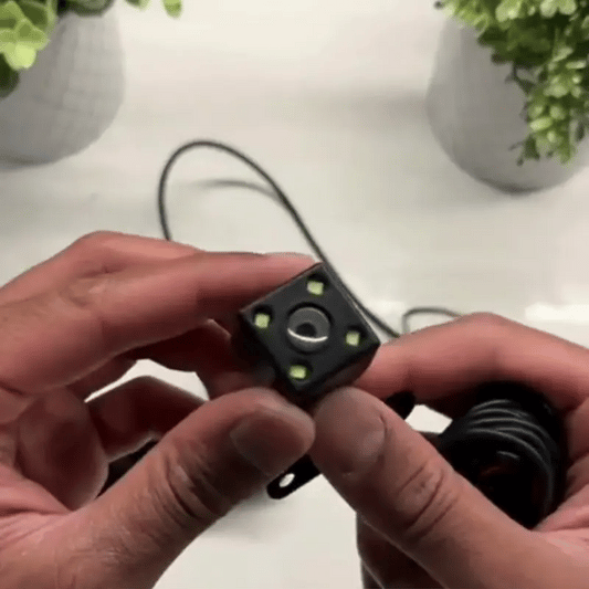Cámara HD 1080P 3 en 1: Frontal, Trasera e Interior