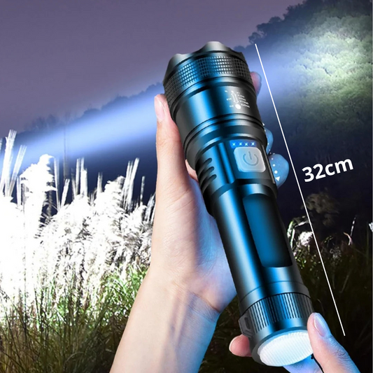 LINTERNA LED USB MILITAR + 3 REGALOS
