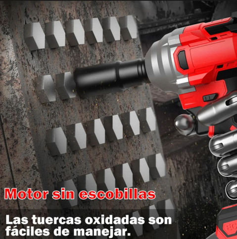 🔧 Llave de Impacto 2 BATERIAS💪