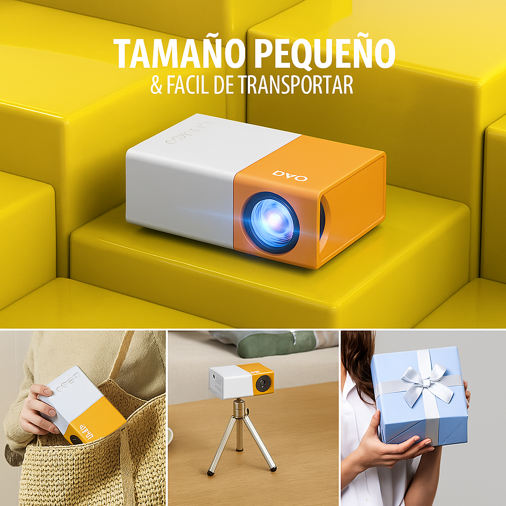 MINI Proyector LED HD Portátil